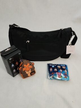 Loungefly "Scar"  Backpack Keychain Charm, Collectible Bag Clip & Crossbody Bag